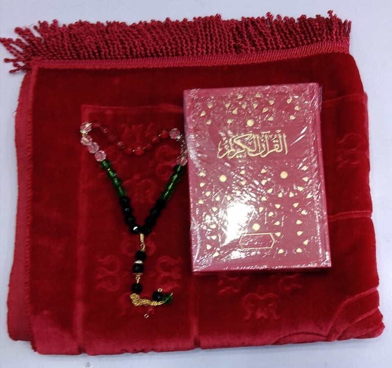 Pack jinan (Sajjadah+ tasbih+ quraan)