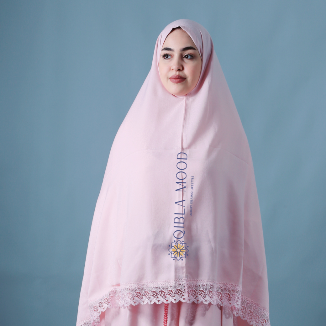 Noor Tenue de prière rose bebe