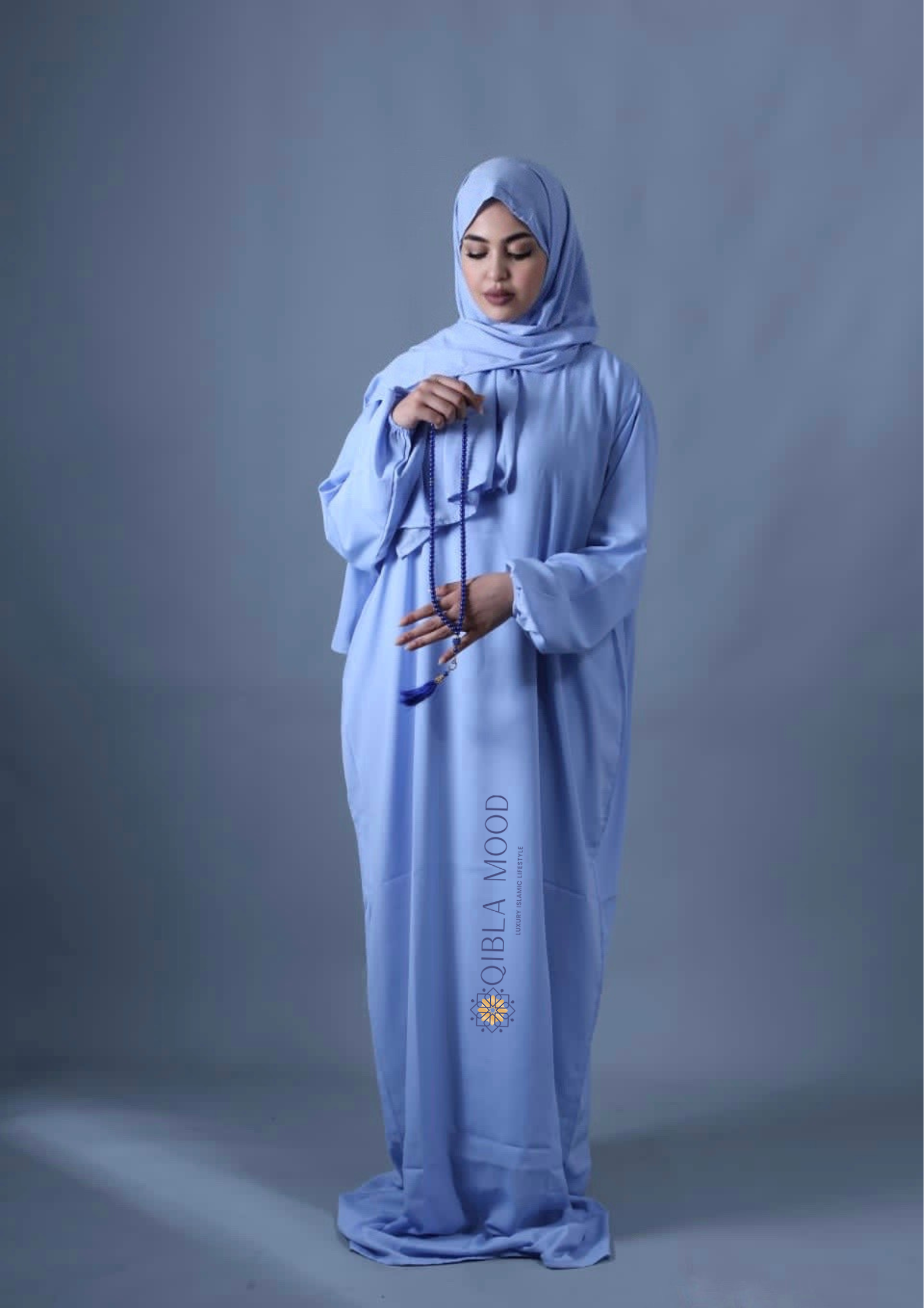 ALHAMBRA CRÊPE ROSA BLEU CIEL