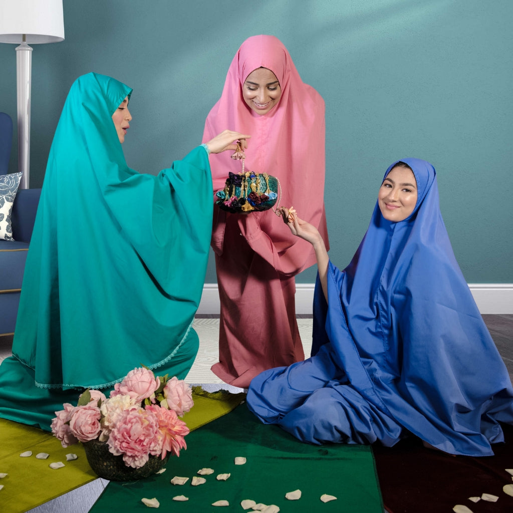 Medina Azahara Tenue de prière BLEU II