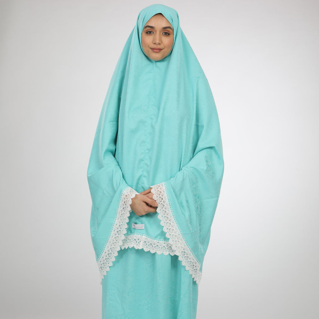 Noor Tenue de prière TURQUOISE