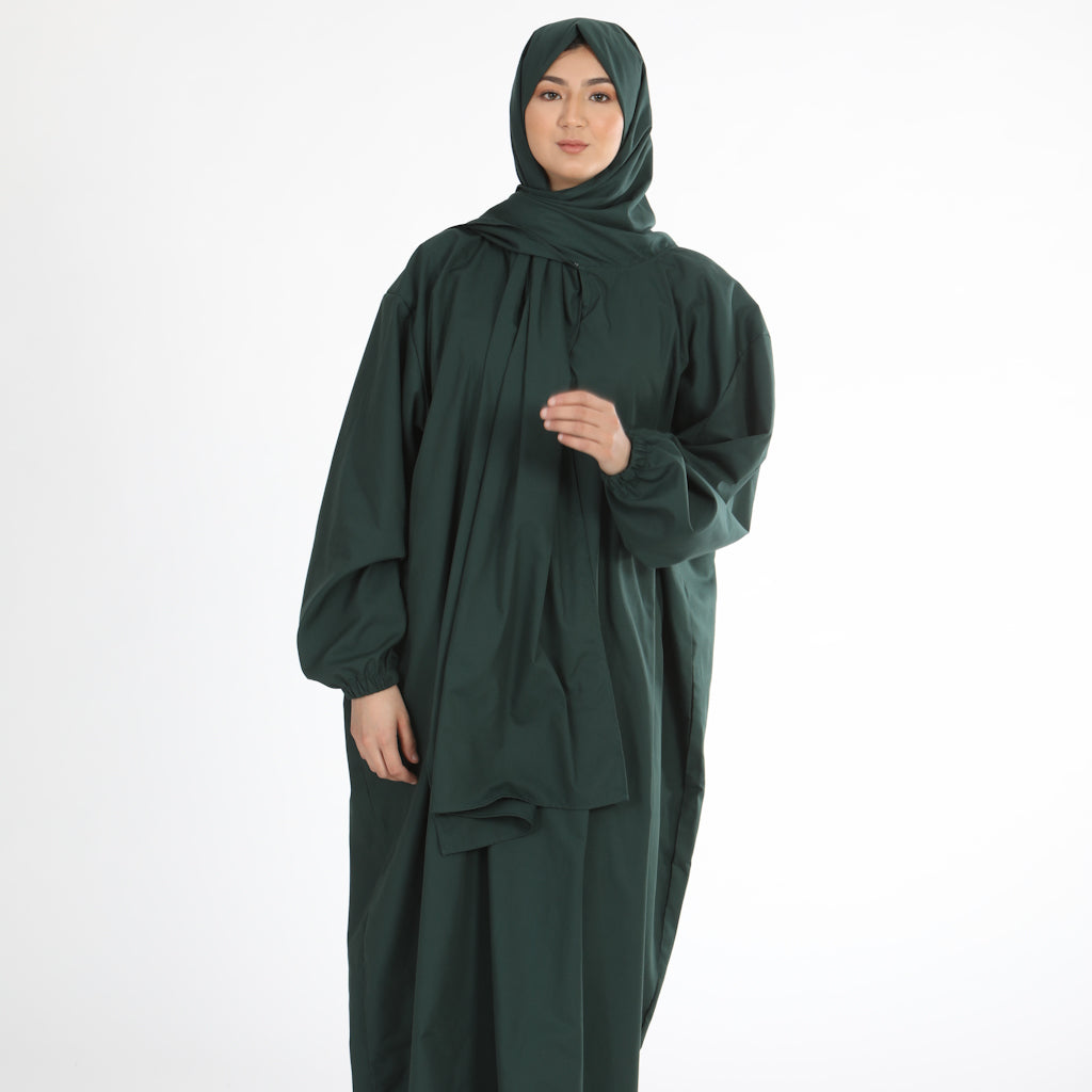 Alhamra Tenue de prière. Vert
