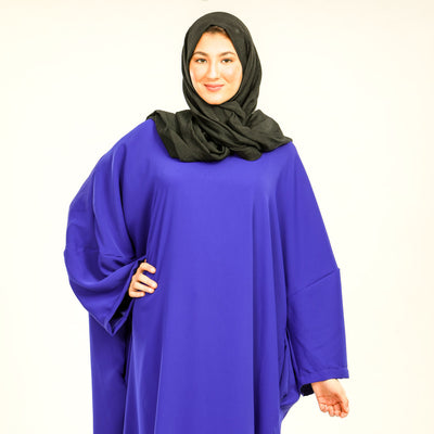 JELLABA BLEU ÉLECTRIQUE