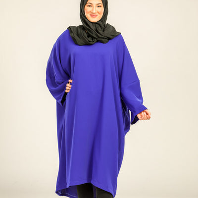 JELLABA BLEU ÉLECTRIQUE