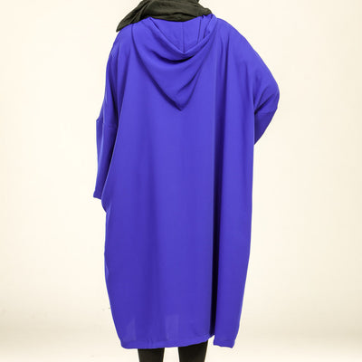 JELLABA BLEU ÉLECTRIQUE