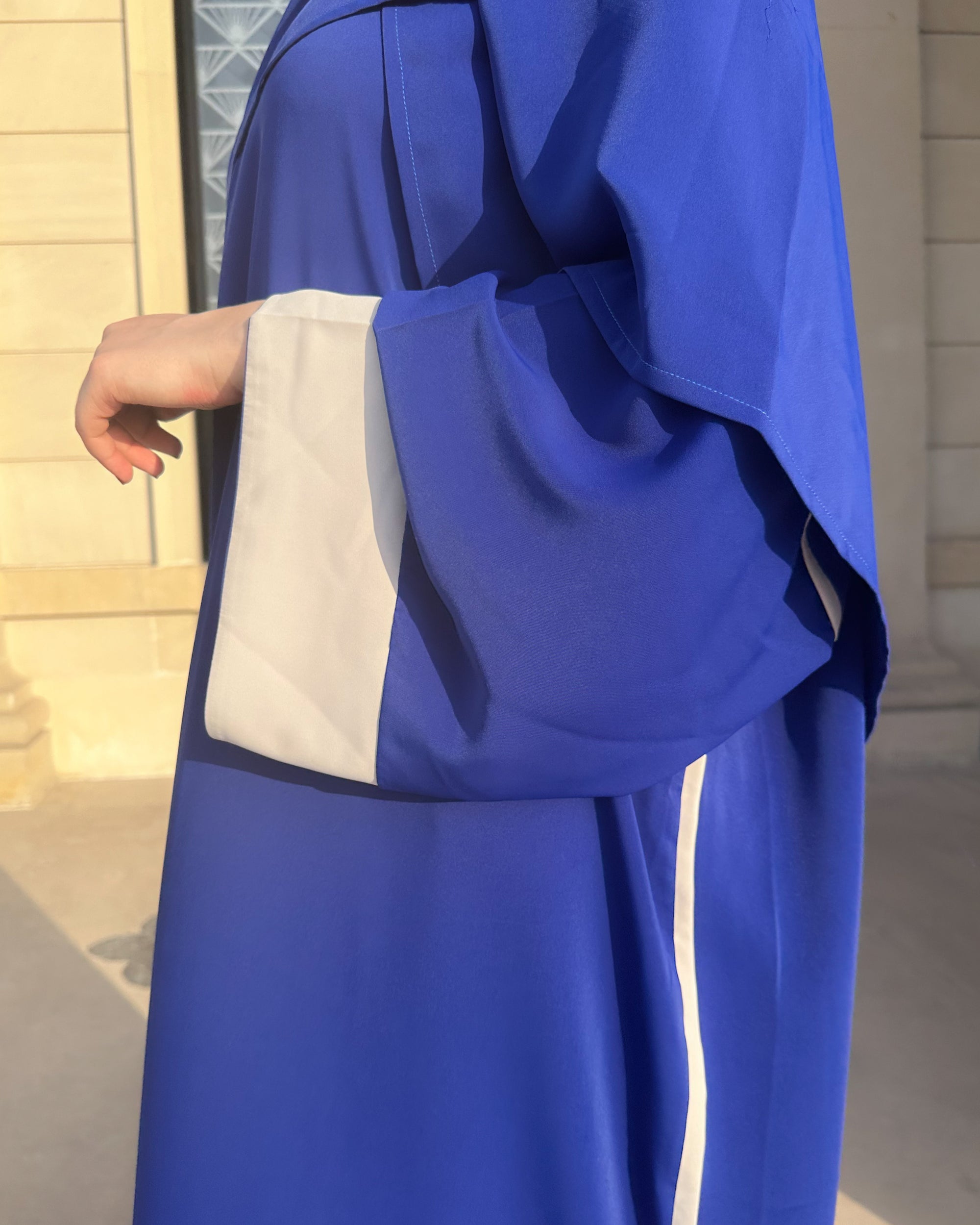 عباية البتراء _ Al batraa  Bleu