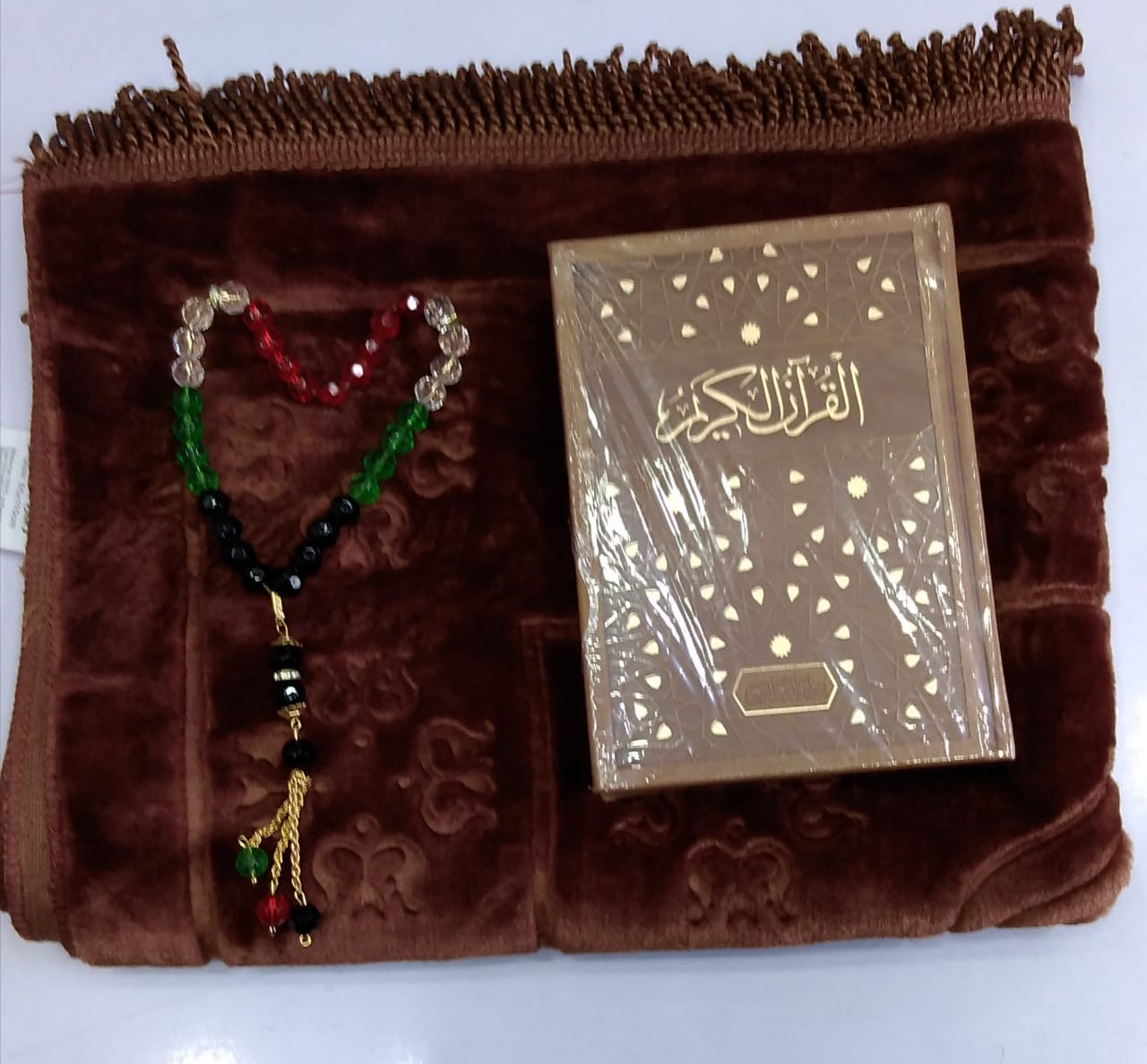 Pack jinan (Sajjadah+ tasbih+ quraan)