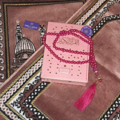 Pack les anges ( quran + chapelet +tapis de prière)