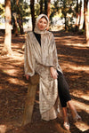 BALQIS VELOURS PLISSE