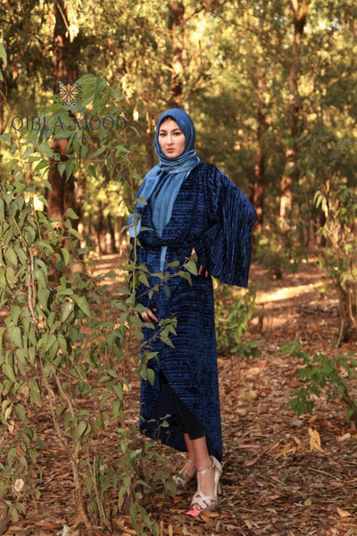 BALQIS VELOURS PLISSE