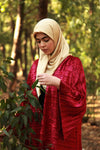 BALQIS VELOURS PLISSE